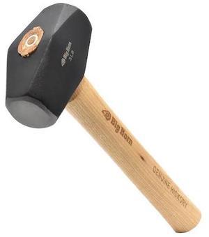 BIG HORN 15125 3 LBs Drilling Hammer with Hickory Handle