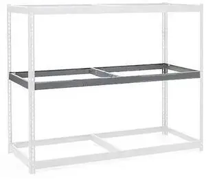GLOBAL INDUSTRIAL B2296964 Additional Level For Wide Span Rack 96Wx24D No Deck