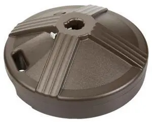 US WEIGHT FUB1BZ 50 lb Umbrella Base, Bronze