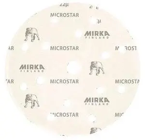 MIRKA FM-611-1500 Film-Back Grip Disc,6",15H P1500,PK50, 6" Dia, 15 Hole,