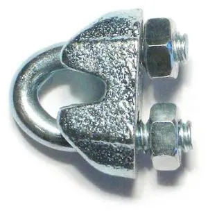 MIDWEST FASTENER 52189 1/8" Wire Rope Clips 100PK