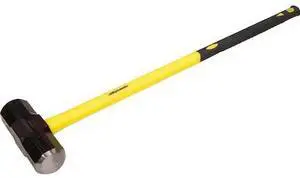 DYNAMIC D041045 Tools 16lb Sledge Hammer, Fiberglass Handle