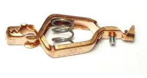 MIDWEST FASTENER 70563 3/4" Copper Battery Clips 4PK