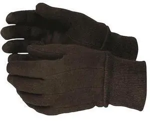 KINCO 820 NT L 12 PK Cotton, Brown, 12 PK