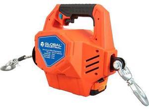 GLOBAL INDUSTRIAL 298662 Battery Powered Portable Pulling & Lifting Tool, 24V