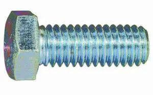 MIDWEST FASTENER 00294 Grade 5, 3/8"-16 Hex Head Cap Screw, Zinc Plated Steel,