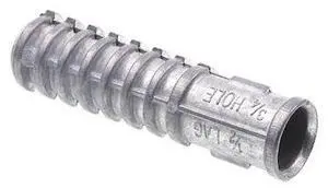 PRIME-LINE 9071686 Long Lag Shield, 1/2" Dia, 3" L, Alloy Steel Plain, 50 PK PRIME-LINE 9071686 Long Lag Shield, 1/2" Dia, 3" L, Alloy Steel Plain, 50 PK