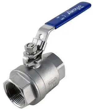 APOLLO 96F10627 1-1/4 in. Stainless Steel FNPT x FNPT Full-Port Ball Valve with