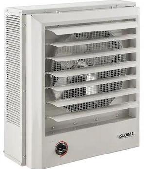 GLOBAL INDUSTRIAL 246104 Fan Forced Downflow Heater Unit, 3 Phase, 480V, 7.5kW,