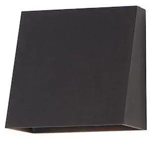 MAXIM 52120ABZ Pathfinder 1-Light 5.5" Wide Architectural Bronze Outdoor Wall