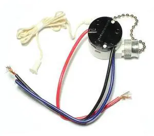 MIDWEST FASTENER 65344 2 or 3 Speed Pull Chain Switches 2PK