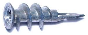 MIDWEST FASTENER 04275 Screw Anchor, 1-1/4" L, Steel, 100 PK