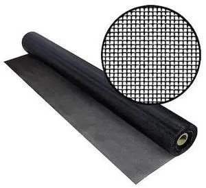 PHIFER 3034609 HD Vinylcoated Polyester NoSeeUm Insect Screening, 60 x 100',