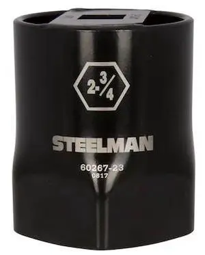 STEELMAN 60267-23 2-3/4" 6-Point Locknut Socket, 3/4" Drive