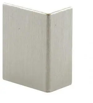 PRIME-LINE S 4215 Brushed Stainless, Adhesive Backed Door Edge Guard, PK5