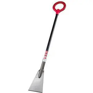 RADIUS GARDEN 90411 7 x 53 Inch Long Handled Steel Ice Scraper/Chopper