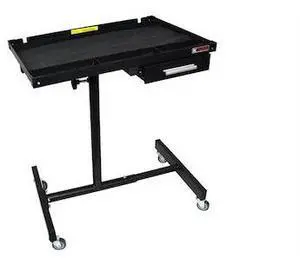 K-TOOL INTERNATIONAL KTI75107 30" Adjustable Work Table (Matte Black)