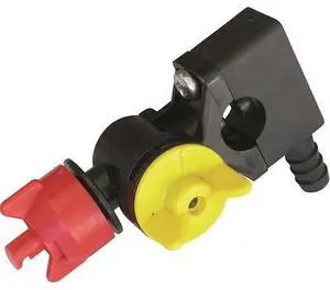 FIMCO 5275123 Broadcast Nozzle Center, Boom Spray Coverage 6 ft, Polyacetal