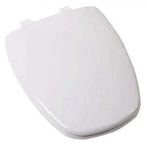 JONES STEPHENS C1050S00 EZ Close Plastic Seat,Wht,Elongated With Cover, EZ