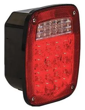 BUYERS PRODUCTS 5626734 Passenger Side 5.75 Inch Red Stop/Turn/Tail Light