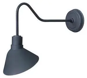 MAXIM 10116BK Signlite 1-Light 7.5" Wide Black Outdoor Wall Sconce