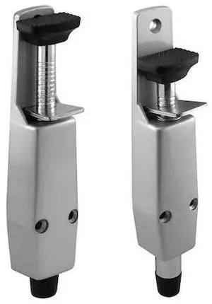 PRIME-LINE 658-1015 Step-On Door Holder, 9 in.  Overall Height, Diecast,