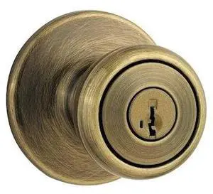 KWIKSET 400T-5S Tylo Knob Entry Door Lock SmartKey with New Chassis with 6AL