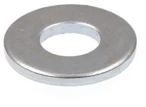 PRIME-LINE 9080709 Flat Washer, For Screw Size 1/4" ,Steel Zinc Plated Finish,