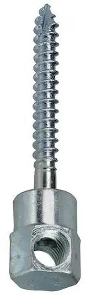 DOTTIE SSW38S Rod Hanger, Wood, 1/4 in x 2 in Size, 2" L, Carbon Steel Zinc