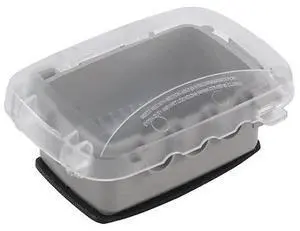 INTERMATIC WP5000C Electrical Box Cover, 1 Gang, UV Stabilized Polycarbonate