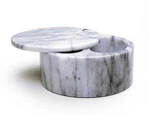 RSVP INTERNATIONAL SBX-W Salt Box - White Marble