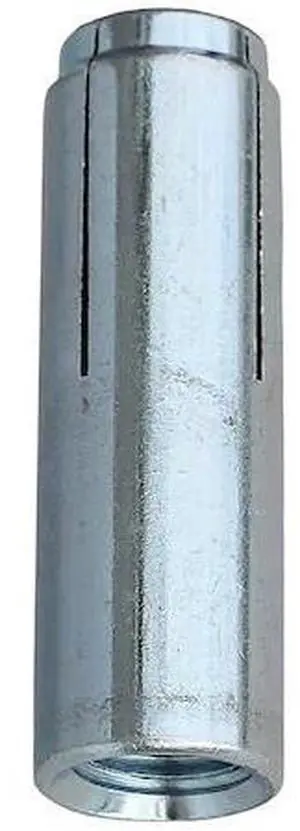 DOTTIE DA38 Short Drop-In Anchor, 3/8" Dia, 5/8" L, Carbon Steel Zinc Plated,