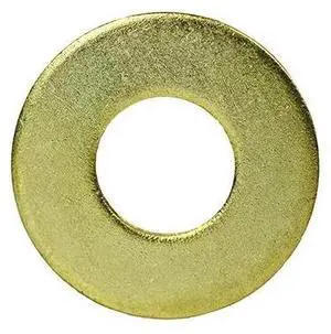 DOTTIE FWBR38 Flat Washer, For Screw Size 3/8" ,Brass 100 PK