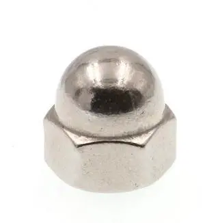 PRIME-LINE 9077422 Cap Nut, 1/4"-20, 18-8 Stainless Steel, Plain, 25 PK PRIME-LINE 9077422 Cap Nut, 1/4"-20, 18-8 Stainless Steel, Plain, 25 PK