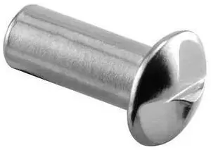 PRIME-LINE 651-0648 One Way Barrel Nut, #10-24 x 1/2 in., Chrome Plated Steel PRIME-LINE 651-0648 One Way Barrel Nut, #10-24 x 1/2 in., Chrome Plated Steel