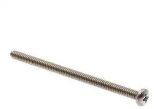 PRIME-LINE 9126651 Machine Screw, Pan Head, Phillips Drive #4-40 X 2in 18-8 PRIME-LINE 9126651 Machine Screw, Pan Head, Phillips Drive #4-40 X 2in 18-8