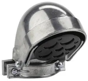 DOTTIE EC200 Conduit Fitting 2 in, Clamp-On, Aluminum, PVC Coated