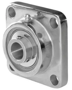 TRITAN 2101100175 Flange,4 Bolt,Stainless,Bore 1.4375"