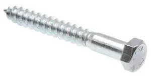 PRIME-LINE 9056277 Hex Lag Screw 3/8in X 3in A307 Grade A Zinc Plated Steel 50PK