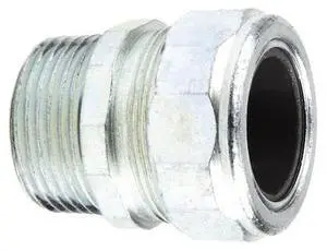 DOTTIE SR100C950 L.H. Dottie 1'' Steel Strain Relief Connector (Gray Grommet),