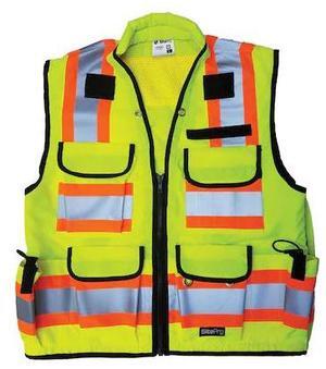 SITEPRO 23-750-FL-L Vest-Premium Surveyor-Flo-Lime