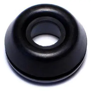 MIDWEST FASTENER 64367 1/2" x 1-1/32" x 7/8" Black Rubber Grommets 10PK