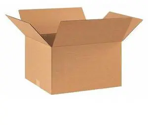 PARTNERS BRAND 171410R 17 1/4 in x 14 1/4 in x 10 in Shipping Box, Kraft,