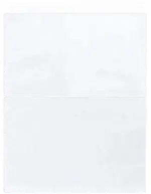 PARTNERS BRAND JTH254 Top Loading Self-Adhesive Holder, 12 in Inside Lg, 9 in