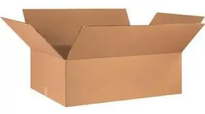 PARTNERS BRAND HD36248DW 36 in x 24 in x 8 in Double Wall Box, Kraft,