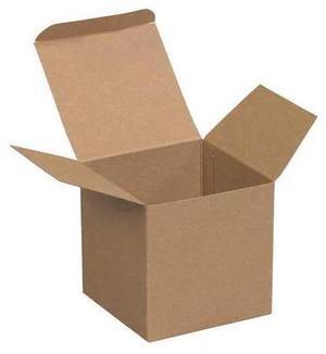 PARTNERS BRAND RTC60 Reverse Tuck Folding Carton, 3 in Inside Lg, 3 in Inside
