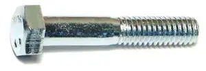 MIDWEST FASTENER 00032 Grade 2, 5/16"-18 Hex Head Cap Screw, Zinc Plated Steel,