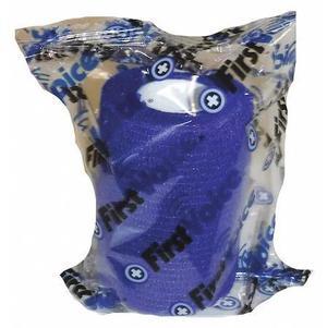FIRST VOICE TS-3189-8DB Cohesive Bandage,Blue,3" x 5 yd.,PK8