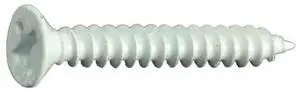 MIDWEST FASTENER 36244 Sheet Metal Screw, #6 x 1 in, Painted Steel Flat Head