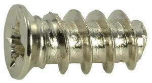 MIDWEST FASTENER 35985 Wood Screw, M6.3, 13 mm, Nickel Steel Flat Head Phillips